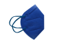 Preview: 10 x Monoart FFP2 med Maske Farbe Blau, Mundschutz hergestellt in der EU, DIN EN 149