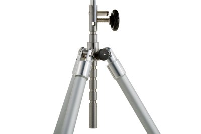 Preview: Fußstütze nur 1,1kg aus Aluminium und Edelstahl -Made in Germany- mit Tragetasche