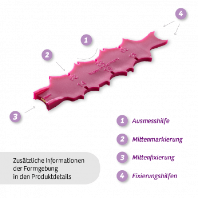 Preview: B/S Spange Magnet + 4mm breit Wählen Sie die Größe