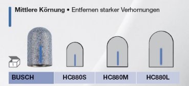 Preview: HybridCap Mittlere Körnung Größe L