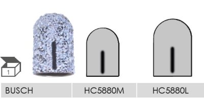 HybridCap SUPER-Grobe Körnung 2 Größen zur Auswahl M + L