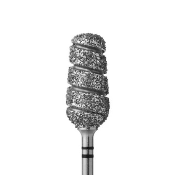 Diamantschleifer, extragrobe Körnung, 8mm, Abtragen sehr dicker Hornhaut und Schwielen.