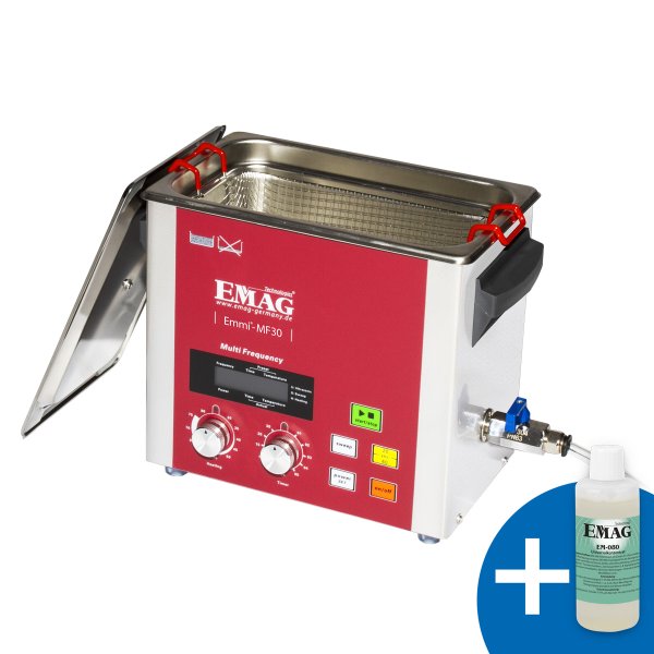 Ultraschallgerät 3 Liter Emmi-MF 30 Multi-Frequenz inkl. Korb und Deckel