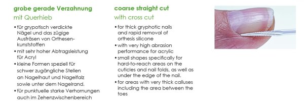 Keramikfräser Vollkeramik -universell einsetzbar-