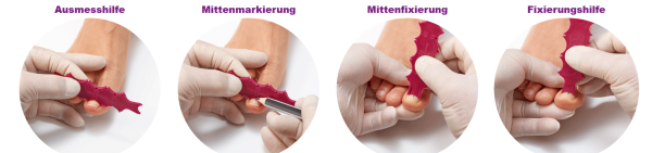 B/S Spange Magnet + 4mm breit Wählen Sie die Größe