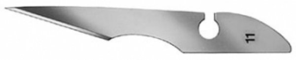BAYHA Skalpellklingen Steril Form Nr. 11 (Preis gültig für 2 Pakete je 144 Stck.)