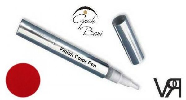 Finish Color Pen Ferrari Red 4,5 ml. - ALL IN ONE Farbgel